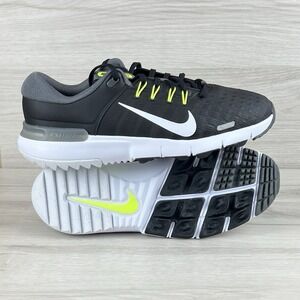 Nike Free Golf NN Golf Shoes Black Grey Volt White nby FN0332-001 Size 11 New